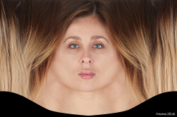 Mia Brown head premade texture #2